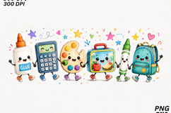 Back to School Sublimation Design SVG Product Image 2