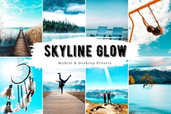 10 Skyline Glow Mobile Lightroom Presets Product Image 1