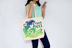 Save sea. SVG/Illustration Product Image 2