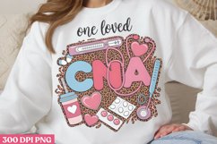 CNA One Loved PNG, Valentine Nurse Sublimat Product Image 2
