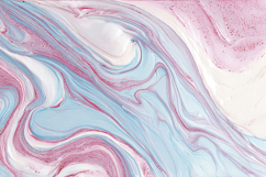 A abstract with swirling pink, blue, &amp; white marble Product Image 1