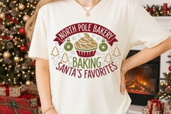 North pole Bakery Svg, Christmas Holiday Baking Svg. Product Image 2
