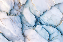 A stunning aerial view of cracked white ice formations Product Image 1