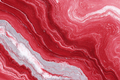 A vibrant red and white marbled abstract background texture Product Image 1