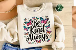 Be Kind always svg | Svg Files for Cricut | Shirt Svg Product Image 2