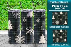 Christmas Tree Tumbler Wrap design, 20oz Tumbler wrap png Product Image 1