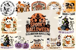 Spooky Halloween PNG Sublimation Pack Product Image 1
