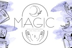 Magic vector and watercolour Product Image 1