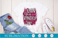 Can You Kindly Stfu Sublimation Product Image 2