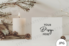 Christmas Aesthetic Mockup JPG Product Image 1