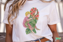 Mother &amp; child Flowers PNG Product Image 5