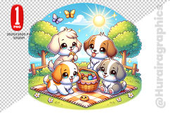Cute Dog Clipart - PNG File Product Image 2