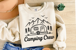 Camping Crew svg Design | Svg Cut Files | Shirt Svg Product Image 2