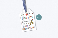 Take Note is Going To Be a Great School Year Tag Product Image 2