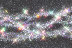 Silver Glitter Sparkle Galaxy Background Product Image 1