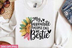 My favorite people call me PNG, Friendship Sublimation PNG Product Image 2