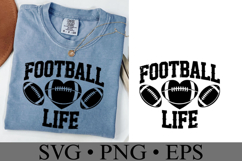 Football Life Svg | Game Day Svg | Sport Svg | Shirt Svg Product Image 2