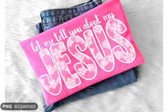 Jesus PNG | Lace Christian PNG | Preppy Scripture PNG Product Image 1