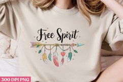 Free spirit PNG, Dog Mom Sublimation PNG Product Image 2