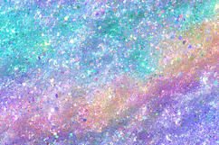 Unicorn Rainbow Glitter Digital Paper Texture Product Image 1