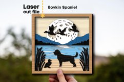 Boykin Spaniel Dog SVG Laser cut file for Glowforge Product Image 1
