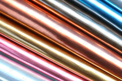 Multicolor Metallic Foil Stripes Shiny Background Product Image 1