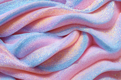 Unicorn Cotton Candy Wavy Glitter Texture Product Image 1
