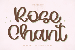 Rose Chant - Handwritten Script Font Product Image 1