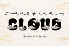 Auspice Cloud - Font Duo Product Image 1