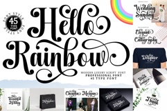 Hello Rainbow - Family Font In 45 Type Product Image 1
