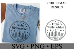 Frohe Weihnachten Svg | Christmas svg | Shirt Svg Product Image 2