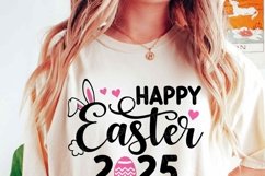 Happy Easter 2025 SVG, Easter 2025 SVG, Kids Easter Gift Product Image 2
