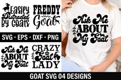 Goat SVG Design - Ask Me About My Goat Product Image 1