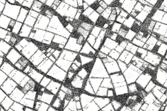 Black and White Abstract Dotted Grid Texture Background Product Image 1