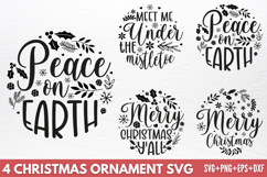 Christmas Ornament SVG Product Image 1