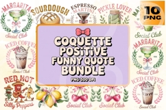 Coquette Funny Positive Quote Bundle Product Image 1