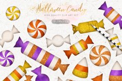 Halloween Candy Cliparts, Sweet Illustrations Product Image 1