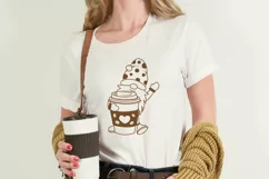 Coffee Gnome Svg, Coffee Love Svg, Gnomes Coffee Svg Product Image 2