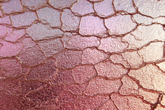 A cracked leather with a pink and purple gradient Product Image 1