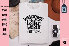 Baby Svg Design, Newborn SVG Design, Baby Quote Design Product Image 1