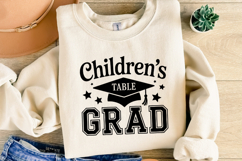 Children&#039;s Table Grad svg | Graduation Svg | Shirt Svg Product Image 2