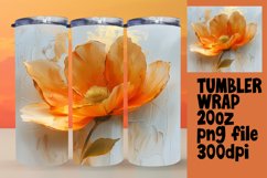 Enchanted Garden: Sublimation Tumbler Art Product Image 1