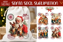 Santa Claus Santa Sack, Winter Santa Sack Designs Product Image 1