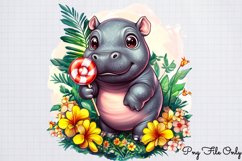 Lollipop Animals Clipart PNG Product Image 1