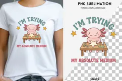 Funny Animal quote png design for T-shirts Product Image 1