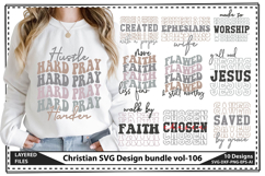 Christian SVG Design bundle, Self Love Svg, Love Like Jesus Product Image 1