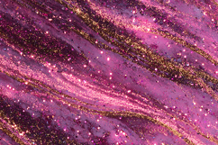 Pink and gold glittery with sparkling effects Product Image 1