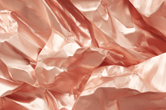 A crumpled pink metallic paper with shiny texture Product Image 1