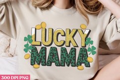 Lucky Mama PNG, St Patricks Day Sublimation PNG Product Image 2