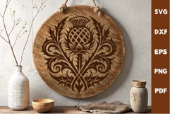 Celtic art SVG, Engraved Laser Cutting board SVG Product Image 2